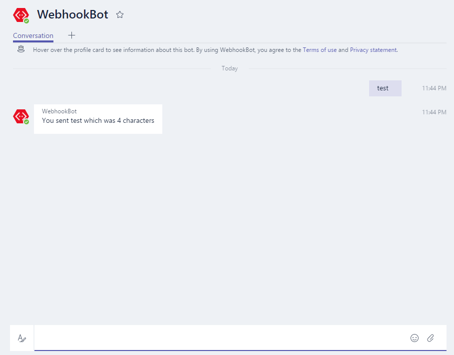 Creating a bot for Microsoft Teams – Some Creativity